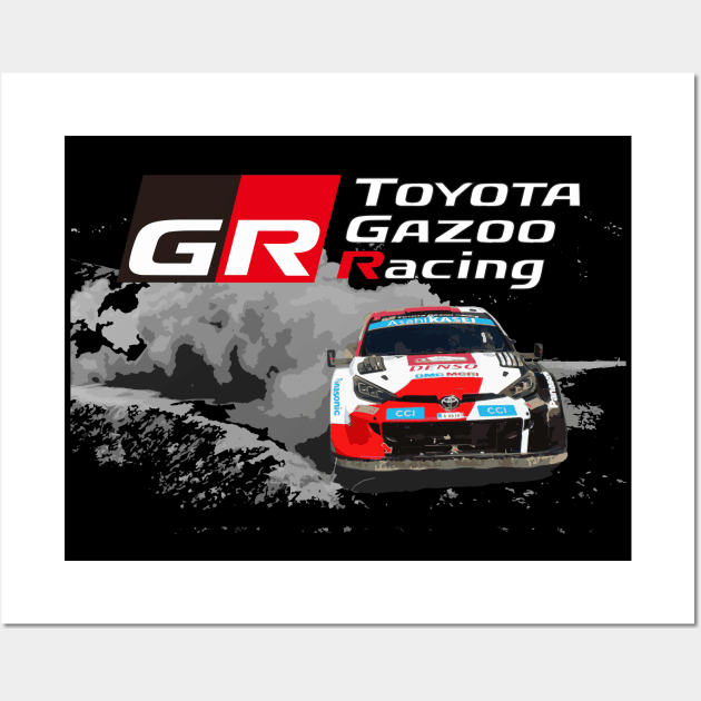 K. ROVANPERÄ Ogier Safari Rally Kenya Rally Car Wall Art by cowtown_cowboy